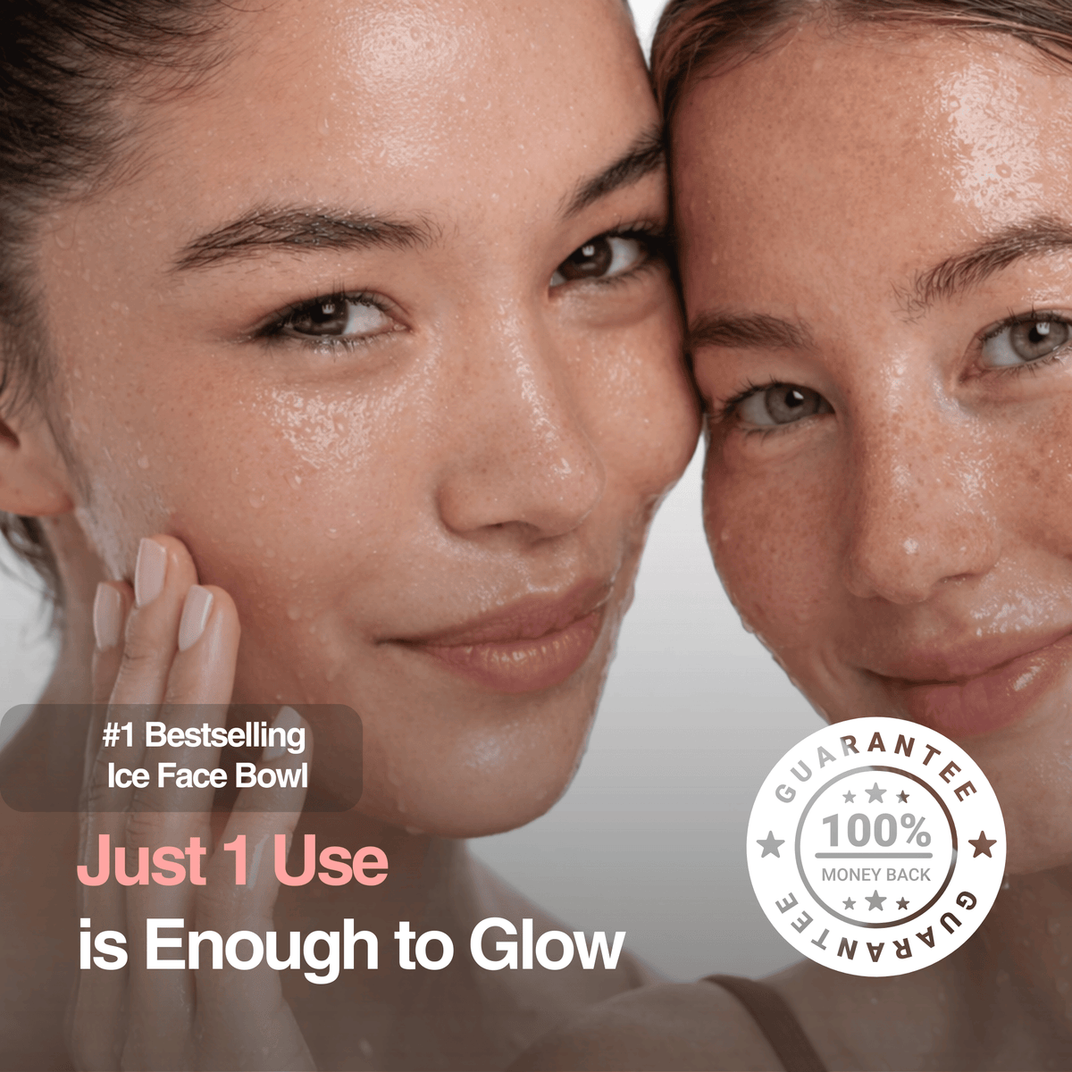 Silicone Ice Cube Bowl for Ice Facial & Cold Therapy